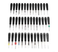 Kit d'outils d'extraction de broches électriques 41 pièces pour le retrait et le retrait des bornes automobiles, réparation de faisceau de câblage avec étui de transport (noir)