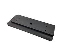 Kit d'outils d'installation de sol pour panneaux de sous-sol, bloc de taraudage en bois dur Noir