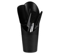 Kit D'outils Mini de Jardinage pour Succulentes, 5 Pièces | Plastique Noir, pour Transplantation et Désherbage, Excavation Pratique, Plantes D'intérieur et Jardinières