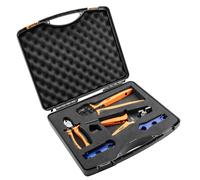 Neo Tools Kit d'outils photovoltaïques 01-559 – 5 pcs, chrome‑vanadium, sertisseur MC4, clé MC4/MC3