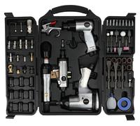 Kit d'outils pneumatiques, 71 pièces, comprenant hocs 1/2", cliquet, coffret