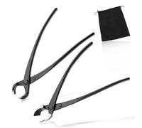 Kit d'outils pour bonsaï : pince concave et pince à boule, 2 pièces, acier au carbone