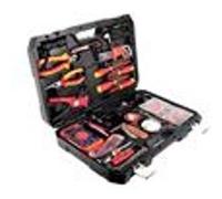 Yato Coffret d'outils YT-39009 – 68 pièces pour électricien Graphite