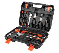 Kit d'outils pour la maison, 150 pièces, coffret d'outils pour la rénovation et la réparation