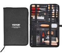 Kit d'outils pour le travail du cuir 59 pièces Outils de gravure, poinçonnage, estampage et couture