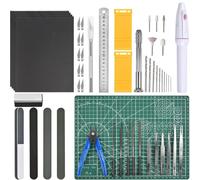 Kit d'outils pour modélisme, comprenant 53 pièces, idéal pour les modèles de loisirs, ainsi que pour l'assemblage et la réparation