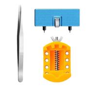 Kit d'Outils pour Montres - Outils de Maintenance et de Démontage pour Horlogerie,Ensemble De Barrettes De Ressort Pour Montre Bracelet,Pour Industrie des Horloges Grand-Père, Atelier Commercial d'Hor