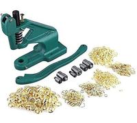 Kit d'outils pour poinçonnage de rivets, comprenant 3 jeux de poinçons pour 900 rivets, matrices interchangeables de 6/10/12 mm, et une poignée extra longue. Idéal pour les travaux de précision