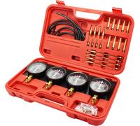 Kit d'outils pour synchroniser le carburateur à dépression Kit de synchronisation du carburateur à dépression Jauge de synchronisation du carburateur avec tuyau en caoutchouc