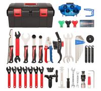 Kit d'outils pour vélo – ensemble de réparation avec sac de transport, idéal pour les vélos de course et les VTT