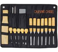 Kit d'outils professionnels pour le ponçage du bois - Manche en bois - Kit hache + hache à poncer - Travail du bois - Outil de ponçage du bois - Outil idéal pour le travail du bois - Kit de ponçage du