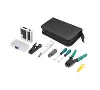 Kit d'outils réseau LAN - DIGITUS - Testeur de réseau - Pince à sertir - Outil de coupe - Outil de dénudage