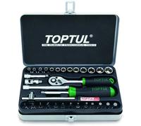 Kit d'outils TOPTUL GCAD3202 dans un coffret métallique