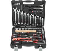 Kit d'outils universel Würth - 93 pièces dans une mallette plastique robuste avec de nombreux outils courants pour les utilisateurs polyvalents