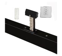Kit d'ouverture de portail, 500mm Chain Window Opener Aluminum Motor Skylight Actuator DIY Smart Home Basement Awning Engine Optional Remote Control