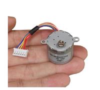 Kit d'ouverture de portail, Micro moteur pas à engrenages cc 12V, Mini de réduction d'engrenage 2 phases et 6 fils, pivotant ventilateur climatisation monter soi-même