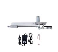 Kit d'ouverture de portail, Moteur de bricolage linéaire à Cycle alternatif, 12V/24V DC, course d'actionneur 30-150MM, engrenage télescopique réglable avec contrôleur vitesse