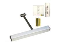 Kit d'ouverture de portail, Ouvre-fenêtre automatique Tuya, wi-fi, 24V, avec istance, 400N, chaîne unique, domotique for serre électrique