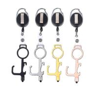 Kit D'ouverture De Porte Sans Contact - Porte-Clés Et Décapsuleur Multifonctions, Alliage Durable, Format Portable, Cadeau Idéal