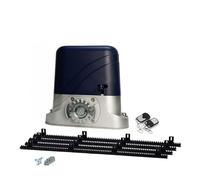 Kit d'ouvre-porte électrique, Moteur électrique d'ouvreur de porte coulissante moteur domotique un ensemble avec le support en acier 4m