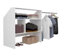 Kit dressing sous comble ARTIC EKIPA Décor mélaminé 1 penderie L197 P50 H94 cm Bl G