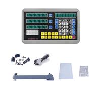 Kit DRO à 3 axes, affichage numérique, moniteur for tour à fraiser, échelle linéaire, encodeur linéaire, longueur 0MM-1000MM(Only Dro-No Scales)