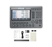 Kit DRO LCD multilingue à 4 axes SDS200, affichage numérique de fraisage et règle de grille d'encodeur d'échelle de verre linéaire(DRO-SDS200 display)