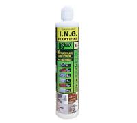 KIT DS MAX beige 300ML + tiges filetées D 10 X 160 - ING FIXATIONS - A860035