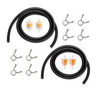 Kit Durite Essence Tuyau Essence avec Filtre Essence Moto Filtre a Essence | Tracteur, Tondeuse, Collier, Alimentation, Carburant, Gasoil, qualite, Solid, pratique, robuste, compact, ergonomique