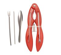 Kit d'ustensiles en acier inoxydable - Crackers de pattes de crabe