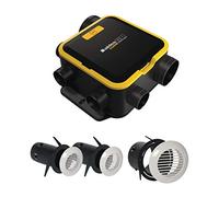 ALDES Kit VMC simple flux EasyHOME Auto Compact avec 3 Grilles BIP