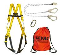 Kit échafaudage harnais 3800A + longe 3802C15 + Mousqueton LEVAC - 3616KIT7