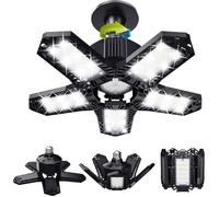 Kit Éclairage LED Garage 120W 12000lm - Plafonnier Modulable Atelier E26/E27