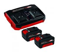 Kit Einhell PXC 2 Batteries 18V 4Ah + Double Chargeur