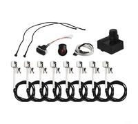 Kit Électrode Allumage Gril pour gaz 13 Kit Électrode Allumage | Installation simple, 5 sorties, compatible pour charbroil, démarrage , outils complexes