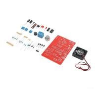 Kit électronique DIY pour ventilateur d'échappement d'avertissement de gaz | Alarme acoustique, réaction optique, réponse rapide, détection de dangers, câblage facile