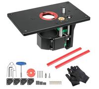 Kit Elévateur pour Défonceuse, Machine de Coupe de Table Elévatrice Inversée, Table Elévatrice pour Machine de Découpage, Défonceuse de Bord Elévateur, Plateau de Levage avec Base Fixe