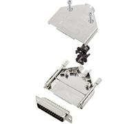 Kit embase SUB-D mâle Nombre de pôles: 25 encitech DTPK-M-25-DBP-K 6355-0030-03 180 ° fût à souder 1 set
