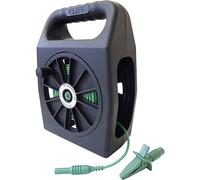Kit embouts de sécurité [fiche 4 mm - prise 4 mm] 30.00 m vert Cliff CIH299430