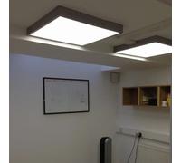 Kit en Saillie NOIR pour Panneau LED 60x60 Slim