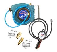 KIT ENROULEUR + PISTOLET DE GONFLAGE EURODAINU SCHRADER