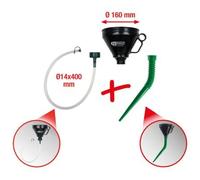 Kit Entonnoir Avec Raccord Et Tuyau, Ks Tools 3 Pièces