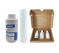 Kit Entretien Adoucisseur D'eau - Test Th Avec Nettoyant Résine Et Cartouche Microfibre 9"3/4