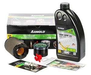 Kit Entretien Autoportée Arnold. Pour Moteurs Mtd Thorx Ohv 382 Cc Et 439 Cc. Composé De : 1 Bidon D'huile Sae 10w30 De 1,4 L -