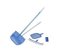 Kit entretien Piscine avec Manche Téléscopique et Brosse