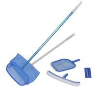 Kit entretien Piscine avec Manche Téléscopique et Brosse