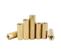 Kit Entretoise Hexagonale Laiton | Entretoises hexagonales à filetage femelle for montage PCB.(M3x4)