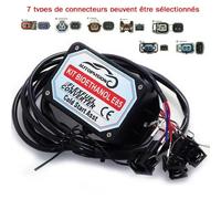Kit Ethanol E85 4-cylindres, 4/6/8cyl E85 Kit de conversion Carburant alternatif à l'éthanol avec démarrage à froid, biocarburant E85, voiture à l'éthanol, convertisseur de bioéthanol 4CYL-E