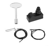 Kit Étincelle Piézo Électrique Fil 900mm Réutilisable(A) | poussoir ergonomique, étincelle , installation simple, pour gaz naturel et propane, usage répété