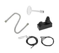 Kit Étincelle Piézo Électrique Fil 900mm Réutilisable(B) | poussoir ergonomique, étincelle , installation simple, pour gaz naturel et propane, usage répété